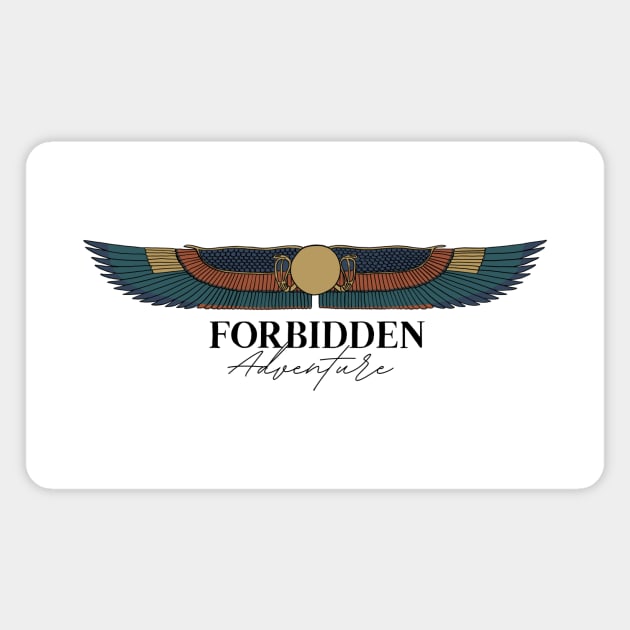 Forbidden Adventure Logo Magnet by Project Illumination